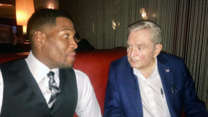 Michael Strahan and Dave Ward.