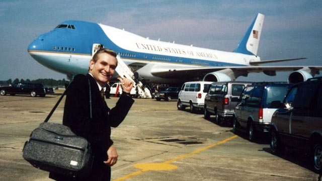 Dave Ward and Air Force One.